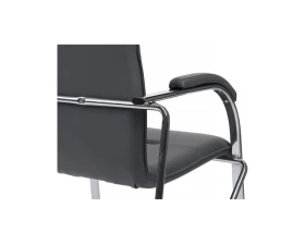 Стул Самба с мягкими подлокотниками SMB-01H Хром гальв. images