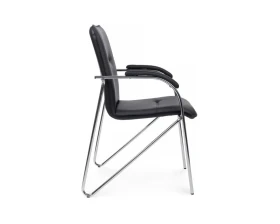 Стул Самба с мягкими подлокотниками SMB-01H Хром гальв. images