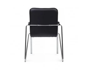 Стул Самба с пластиковыми подлокотниками SMB-03H Хром гальв. images