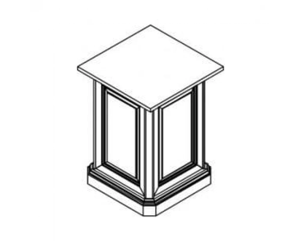 Опора для стола 500x500x775 Монарх / Monarch