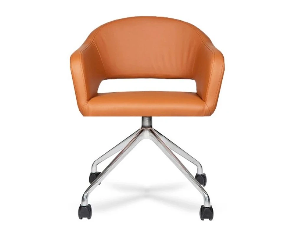 Кресло КОМФОРТ ХРОМ 4 ЛУЧА