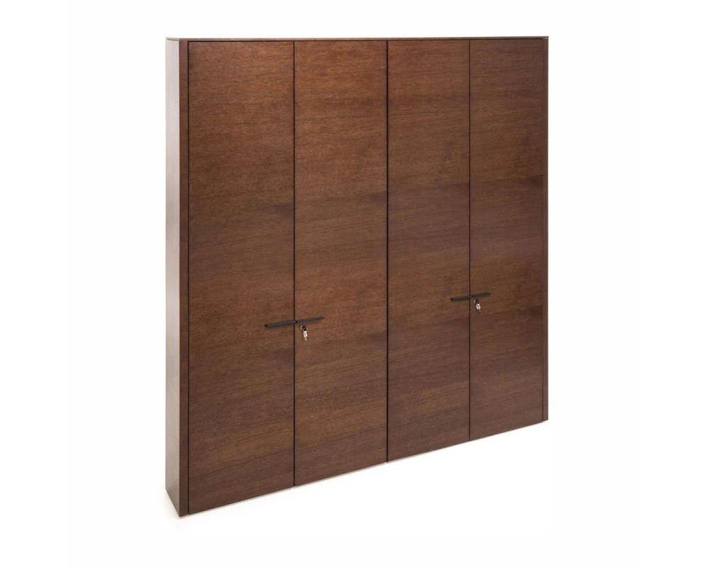 Шкаф для бумаг х2 208x46x195 Rail Дуб табак