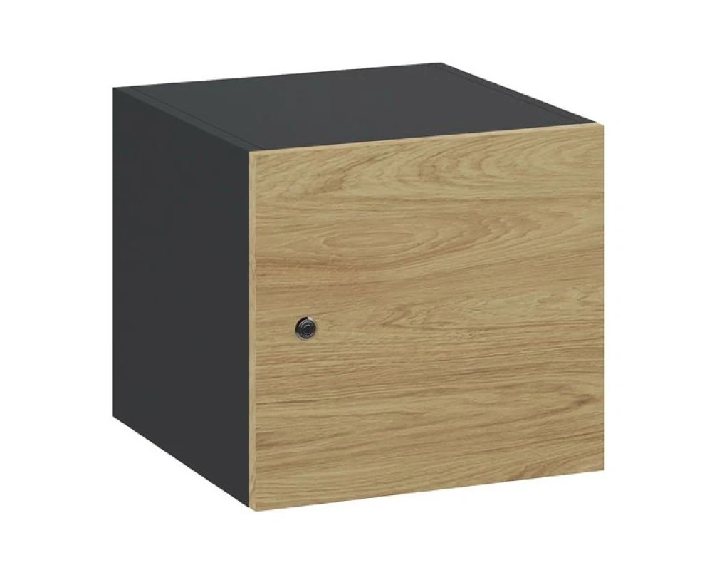 Шкаф-ячейка сред и верх 40х42х36 Flex Гикори/Графит