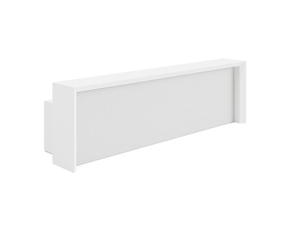 Стойка ресепшн 280х106х108 Meta Extra Long Белый