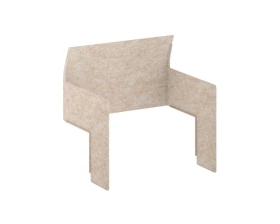 Кабина настольная на стол VE.KB5-118.6 1180x1000x1100 Акустикс / AcustiX images