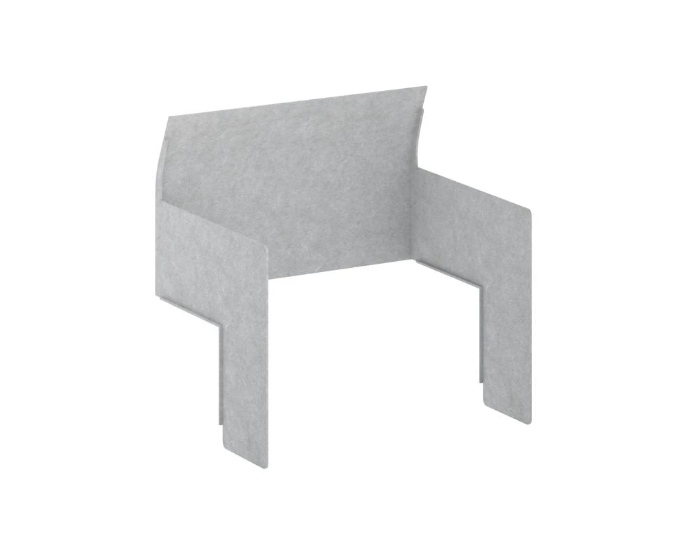 Кабина настольная на стол VE.KB5-98.7 980x1100x1100 Акустикс / AcustiX