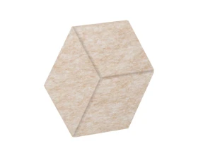 Настенная панель шестигранная (3 луча) VE.NP-6G3LU-100 200x173x12 Акустикс / AcustiX images