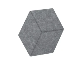 Настенная панель шестигранная (3 луча) VE.NP-6G3LU-100 200x173x12 Акустикс / AcustiX images