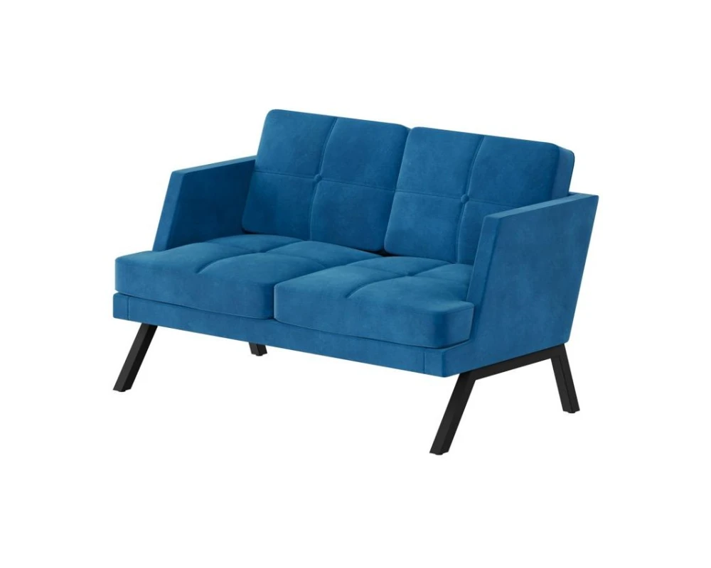 Диван двухместный с декором из пуговиц Алдо / Aldo