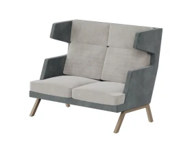 Диван двухместный высокий Алдо / Aldo images