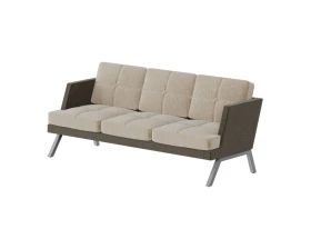 Диван трехместный с декором из пуговиц Алдо / Aldo images