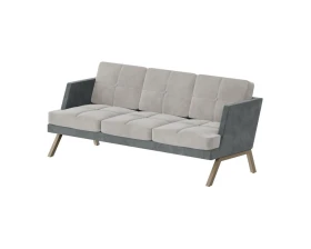 Диван трехместный с декором из пуговиц Алдо / Aldo images