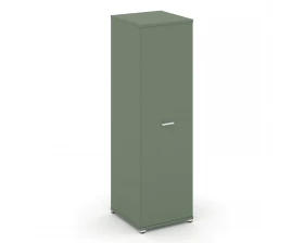 Гардероб узкий глубокий CN.GB-003 W 570x600x1922 Концепт / Concept images