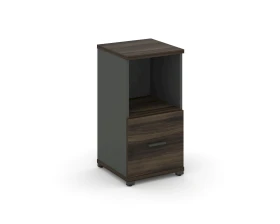 Шкаф 1 узкая секция, 2 ниши CN.STU-211 A 420x420x818 Концепт / Concept images