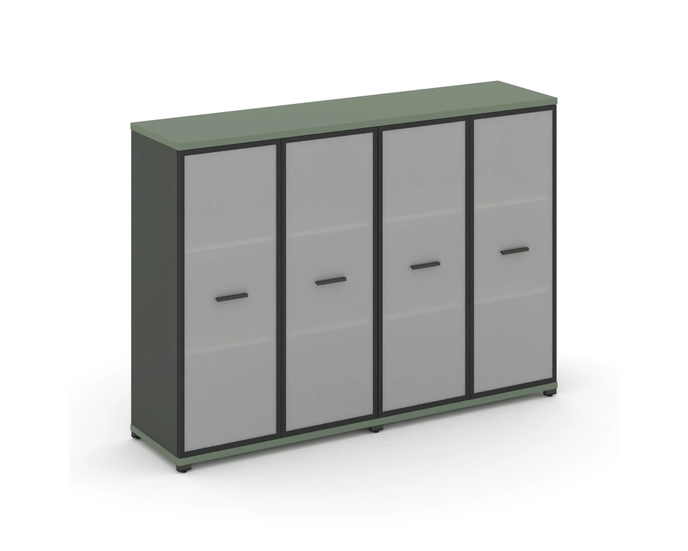 Шкаф 2 широкие секции, 3 ниши CN.STS-326 RMB A 1668x420x1186 Концепт / Concept