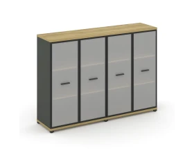 Шкаф 2 широкие секции, 3 ниши CN.STS-326 RMB A 1668x420x1186 Концепт / Concept images