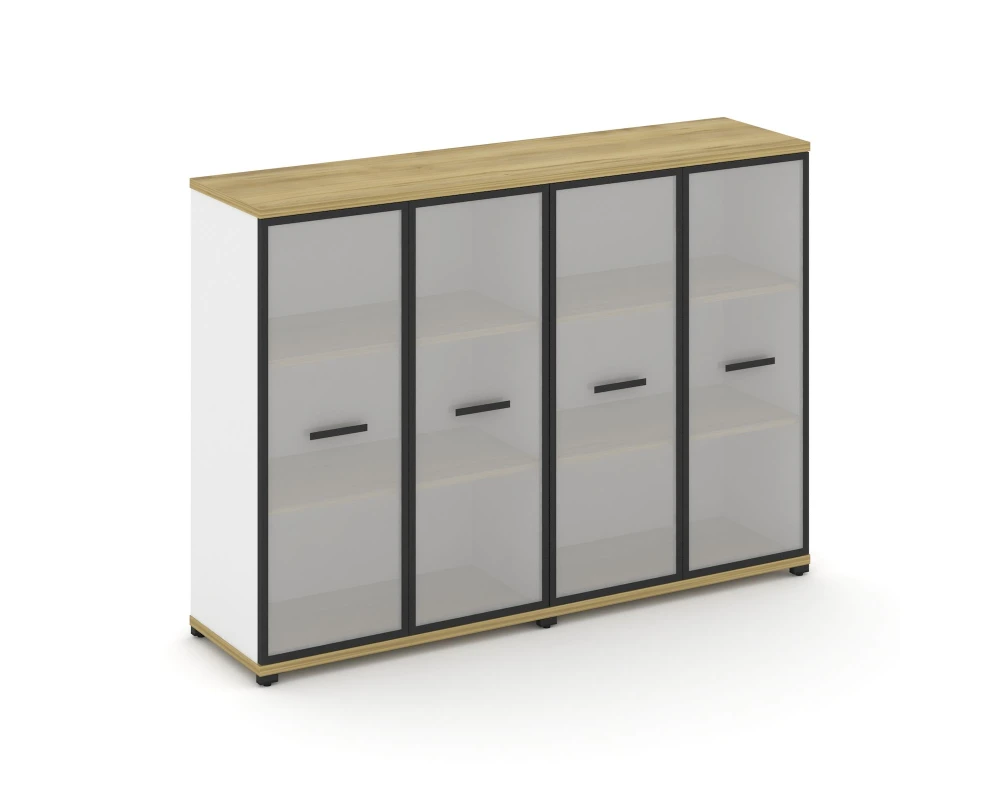 Шкаф 2 широкие секции, 3 ниши CN.STS-326 RMB B 1668x420x1186 Концепт / Concept