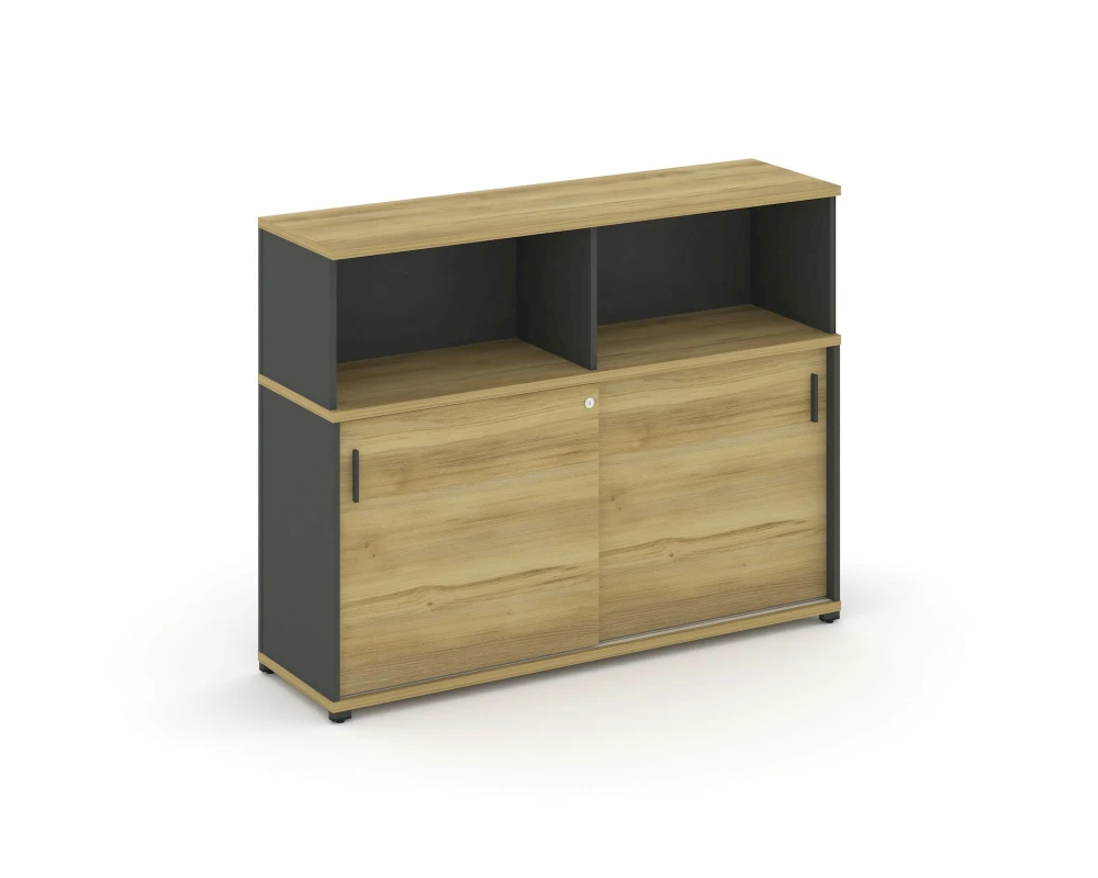 Шкаф-купе опорный/приставной с надставкой низ. CN.SOPK-005 W 1480x420x1140 Концепт / Concept