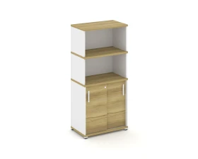 Шкаф-купе опорный/приставной с надставкой выс. CN.SOPK-003 W 720x420x1530 Концепт / Concept images