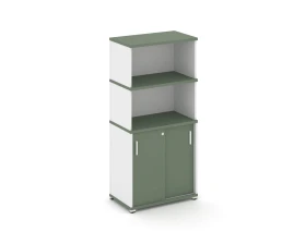 Шкаф-купе опорный/приставной с надставкой выс. CN.SOPK-003 W 720x420x1530 Концепт / Concept images