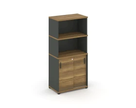 Шкаф-купе опорный/приставной с надставкой выс. CN.SOPK-003 W 720x420x1530 Концепт / Concept images