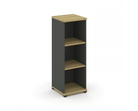 Стеллаж 1 узкая секция, 3 ниши CN.STU-310 420x420x1186 Концепт / Concept images