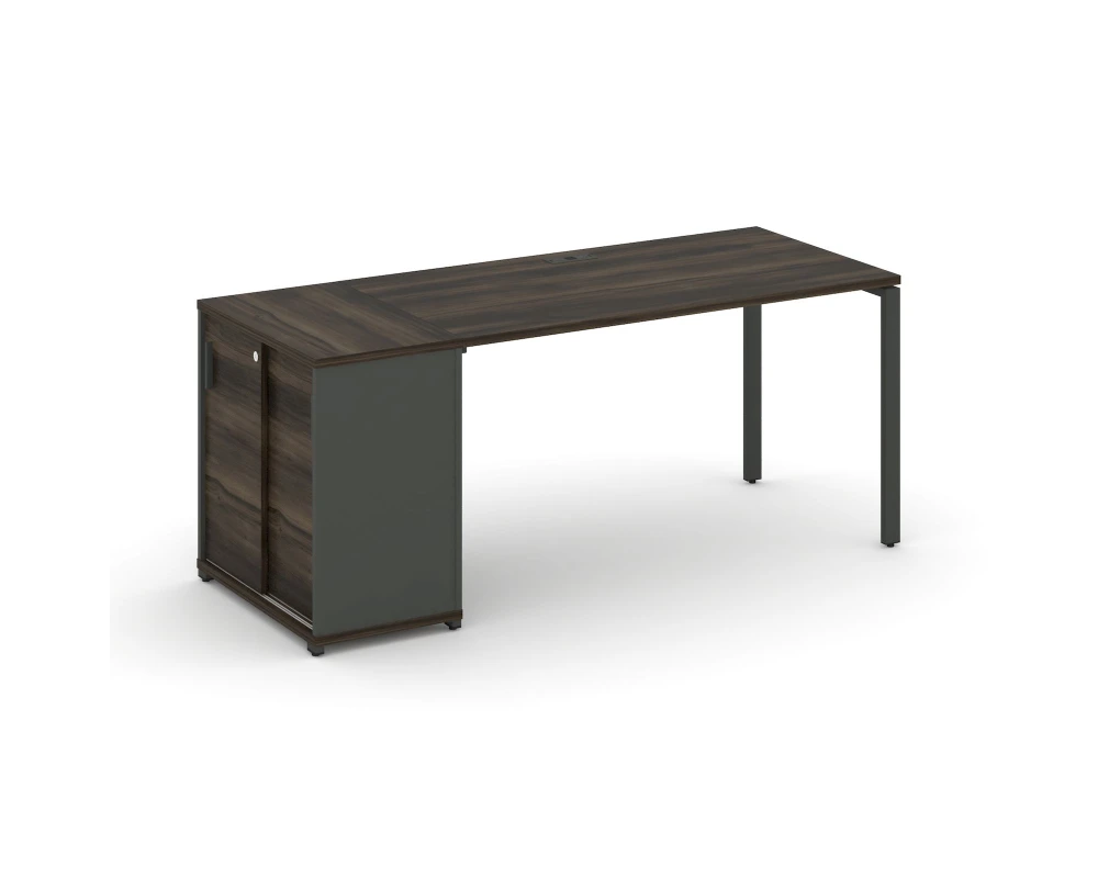 Стол рабочий с опорным шкафом-купе CN.SP-233 A 1400x720x750 Концепт / Concept