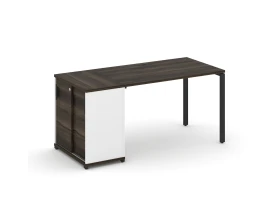 Стол рабочий с опорным шкафом-купе CN.SP-234 B 1600x720x750 Концепт / Concept images