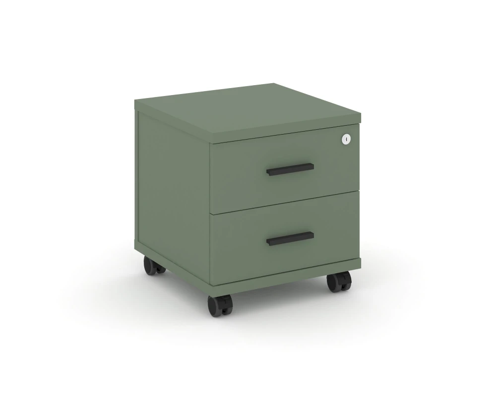 Тумба мобильная 2 ящ. CN.TUM-001 B 420x420x448 Концепт / Concept
