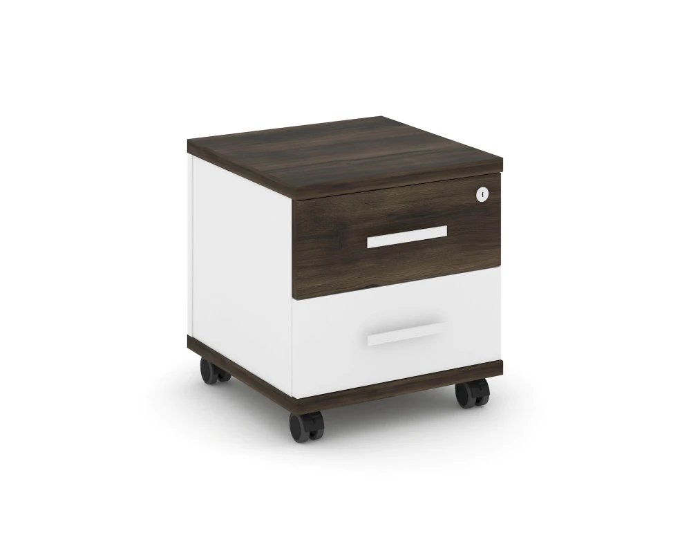Тумба мобильная 2 ящ. CN.TUM-001 W 420x420x448 Концепт / Concept