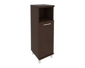 Шкаф средний узкий 1 низкая дверь ЛДСП левый 401x432x1260 Фёст / First images