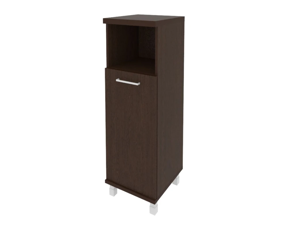 Шкаф средний узкий 1 низкая дверь ЛДСП правый 401x432x1260 Фёст / First