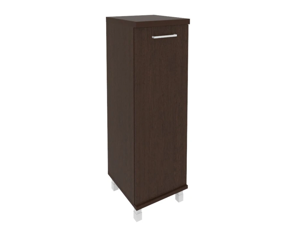 Шкаф средний узкий 1 средняя дверь ЛДСП левый 401x432x1260 Фёст / First