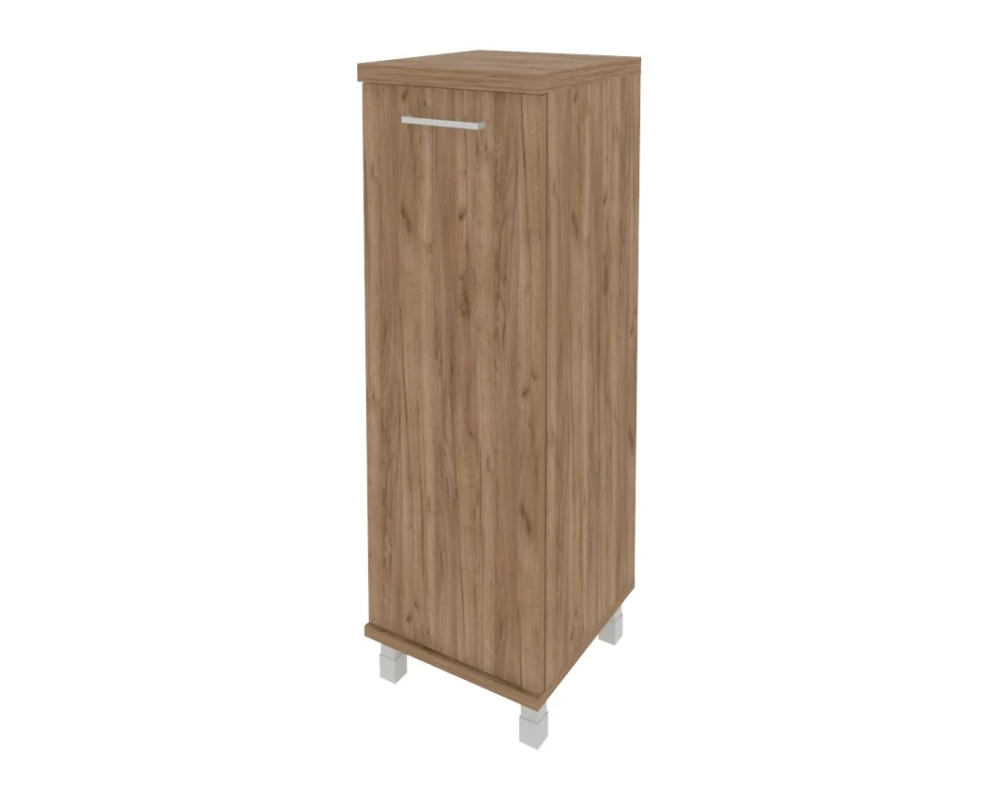 Шкаф средний узкий 1 средняя дверь ЛДСП правый 401x432x1260 Фёст / First