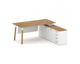 Стол руководителя правый 1800x1798x750 Фреско / Fresco images