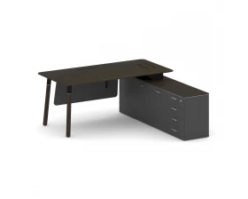 Стол руководителя правый 1800x1798x750 Фреско / Fresco images