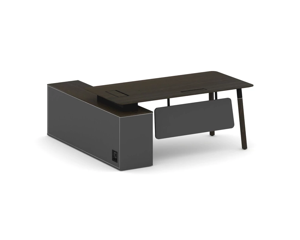 Стол руководителя правый 1800x1798x750 Фреско / Fresco