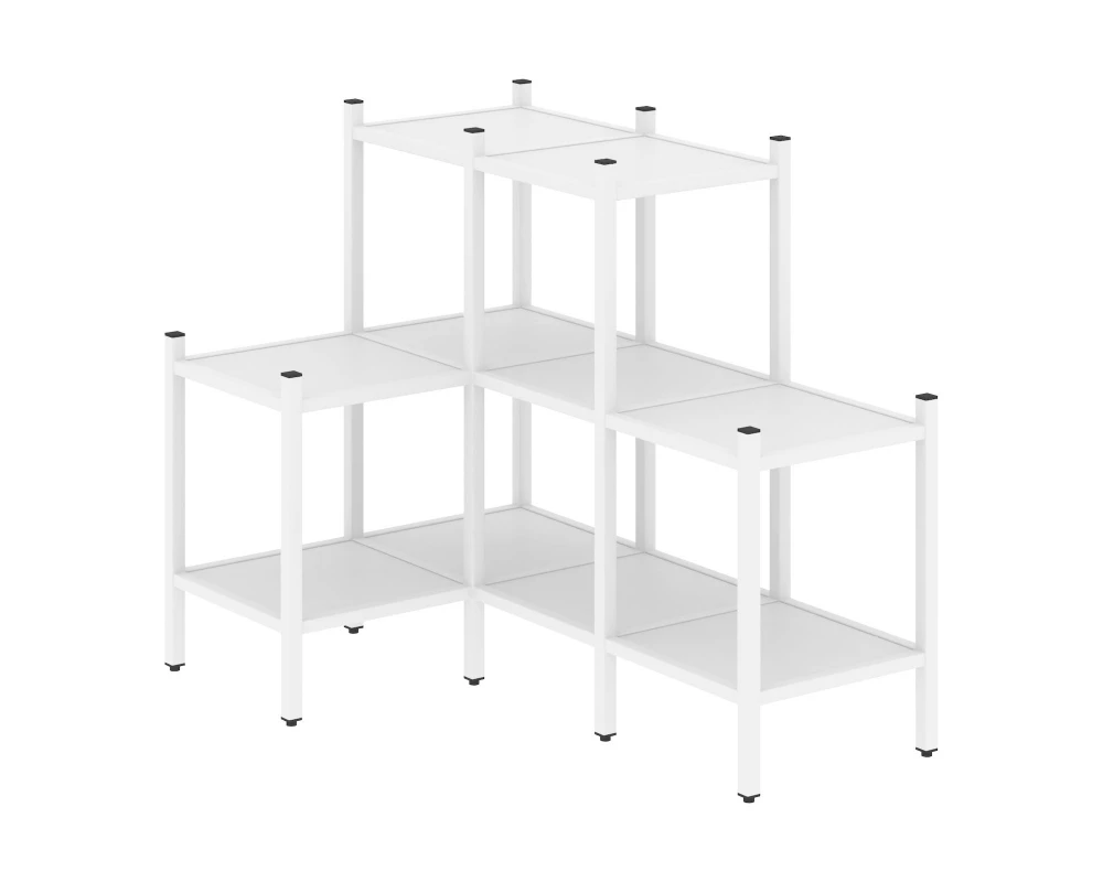 Угловой внутренний стеллаж L-37 862x1278x1047 Лофт / Loft