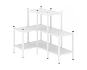 Угловой внутренний стеллаж L-37 862x1278x1047 Лофт / Loft images