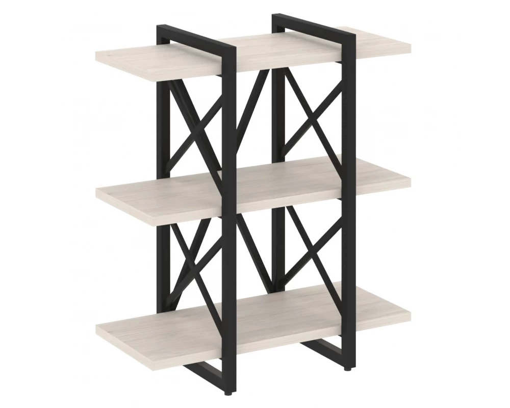 Стеллаж на регулируемых опорах - 3 полки V 800х400х910 Лофт / Loft