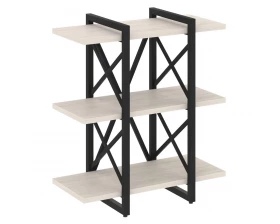 Стеллаж на регулируемых опорах - 3 полки V 800х400х910 Лофт / Loft images