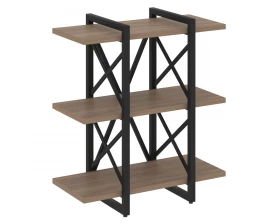 Стеллаж на регулируемых опорах - 3 полки V 800х400х910 Лофт / Loft images