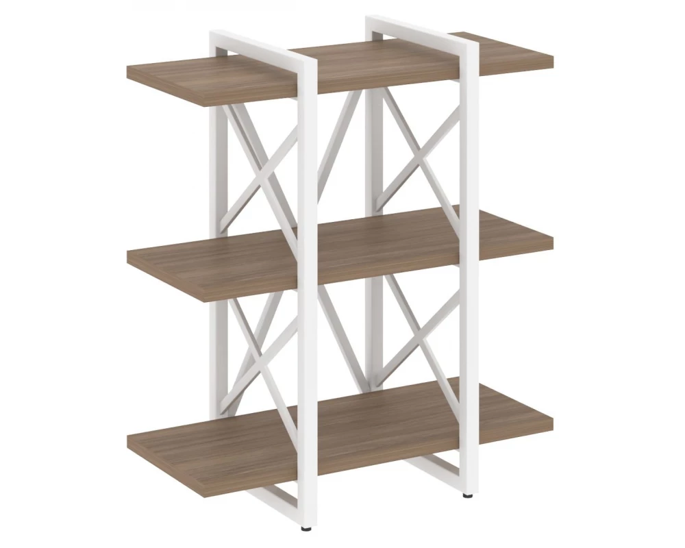 Стеллаж на регулируемых опорах - 3 полки V 800х400х910 Лофт / Loft