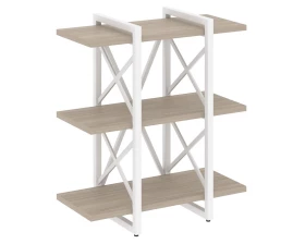 Стеллаж на регулируемых опорах - 3 полки V 800х400х910 Лофт / Loft images