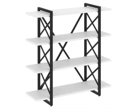Стеллаж на регулируемых опорах - 4 полки 1200х400х1280 Лофт / Loft images