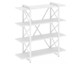 Стеллаж на регулируемых опорах - 4 полки 1200х400х1280 Лофт / Loft images