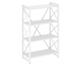 Стеллаж на регулируемых опорах - 4 полки 800х400х1280 Лофт / Loft images