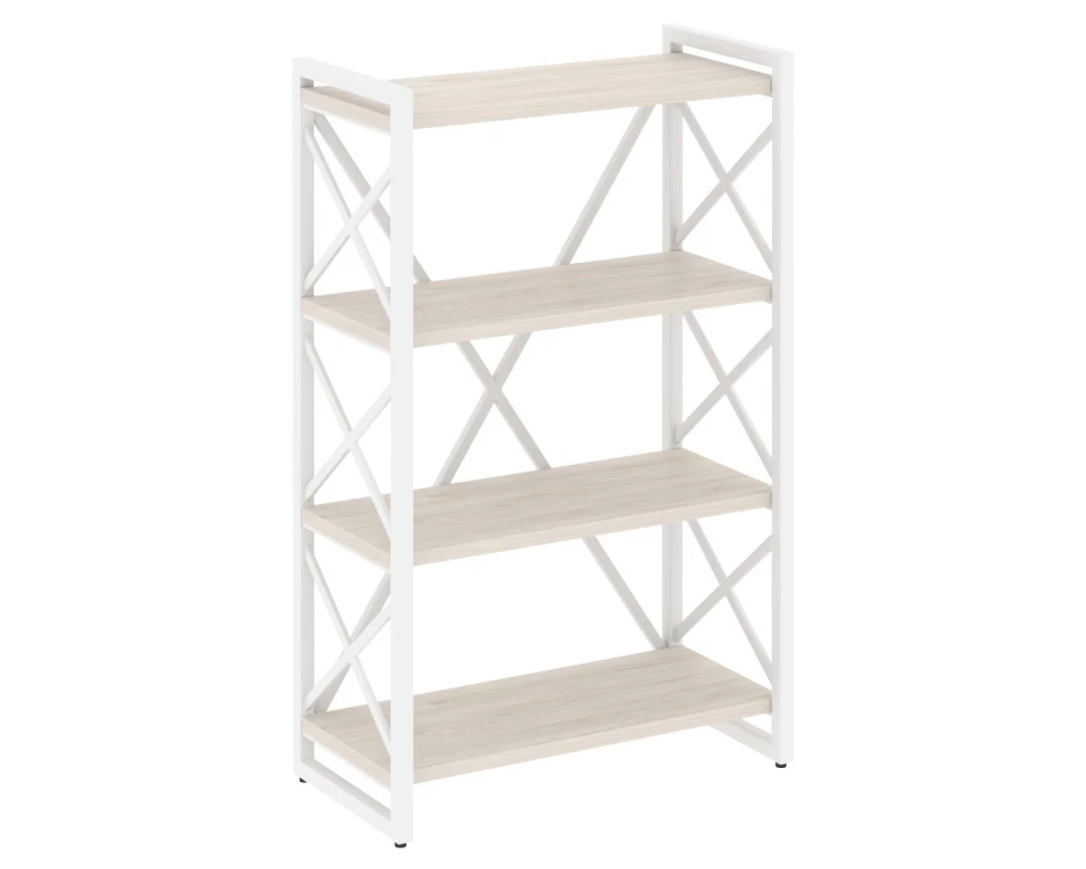 Стеллаж на регулируемых опорах - 4 полки 800х400х1280 Лофт / Loft