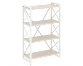 Стеллаж на регулируемых опорах - 4 полки 800х400х1280 Лофт / Loft images