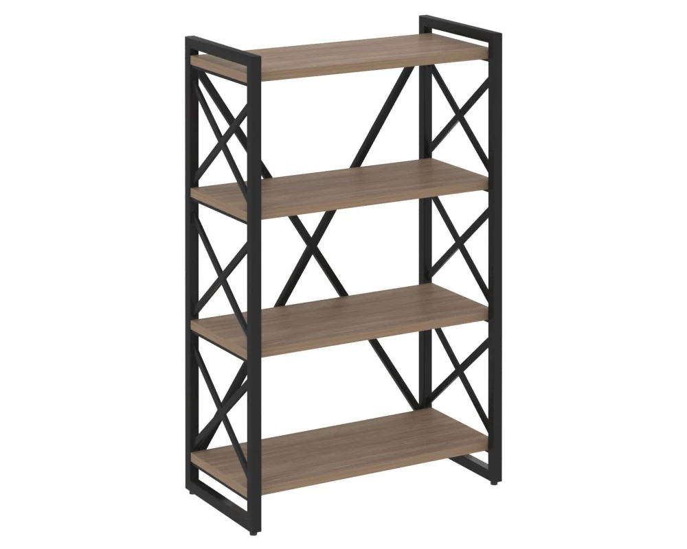 Стеллаж на регулируемых опорах - 4 полки 800х400х1280 Лофт / Loft